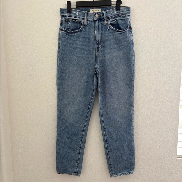 Madewell Denim - Madewell The Mom Jean in Melva Wash Size 25